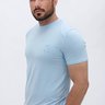 03 pijama curto meia manga masculino azul