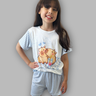 01 pijama curto meia manga capivara filha